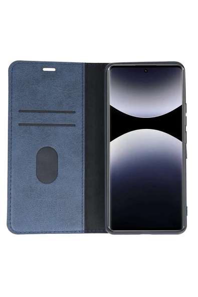 Xiaomi Redmi Note 14 4G Kılıf Trend S Plus Kapaklı Kılıf - Taba - Resim 4