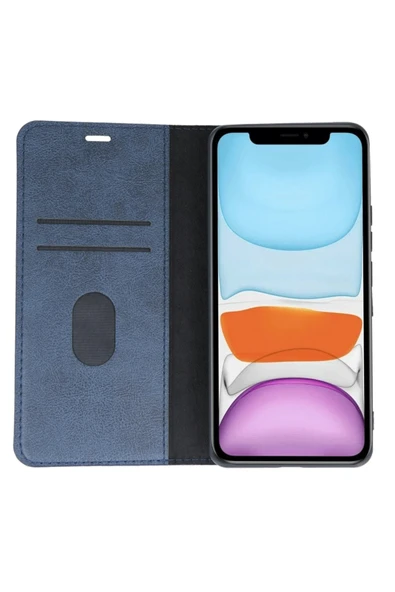 iPhone 11 Kılıf Trend S Plus Kapaklı Kılıf - Kırmızı ürün görseli