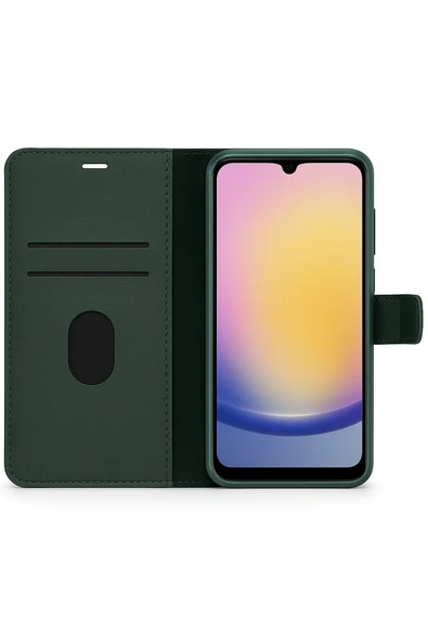 Realme 6i Kılıf Trend S Plus Kapaklı Kılıf - Gold - Resim 2