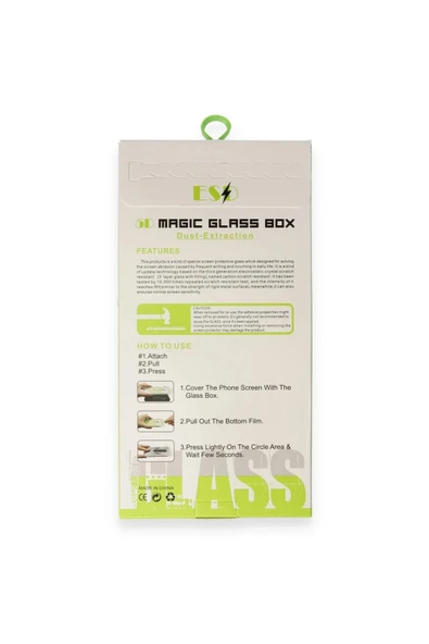 iPhone 15 Plus Magic 5D Hayalet Cam - Resim 2