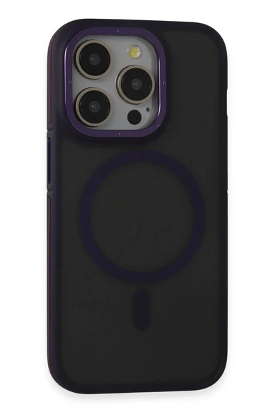 iPhone 14 Pro Kılıf Rocky Magsafe Kapak - Derin Mor ürün görseli