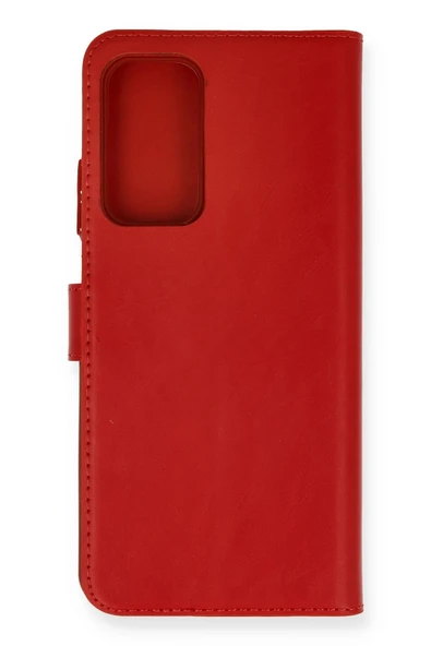 Xiaomi Mi 10T Trend S Plus Kapaklı Kılıf - Kırmızı ürün görseli