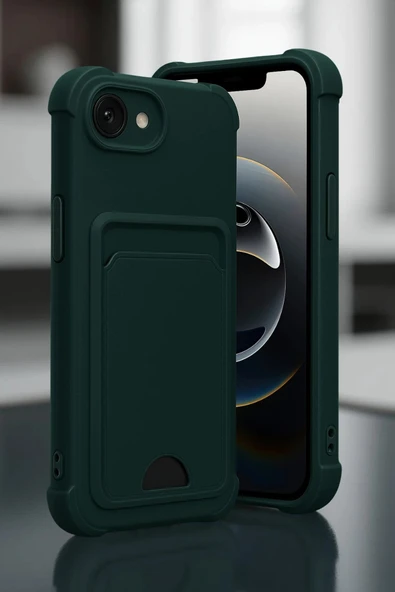 Apple iPhone 16E Kelvin Kartvizitli Silikon - Lila ürün görseli