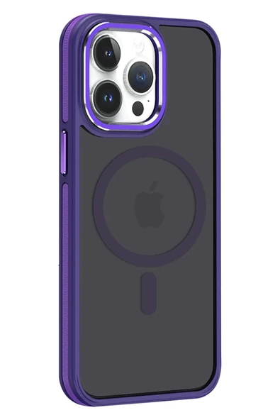 iPhone 14 Pro Max Winner Magsafe Kapak - Derin Mor ürün görseli