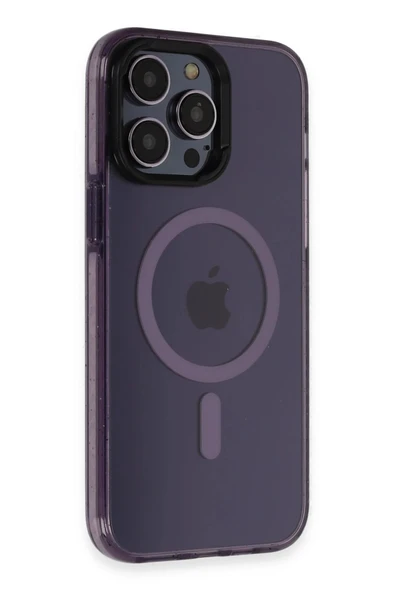 iPhone 14 Pro Max Kılıf Tigra Magsafe Kapak - Derin Mor ürün görseli