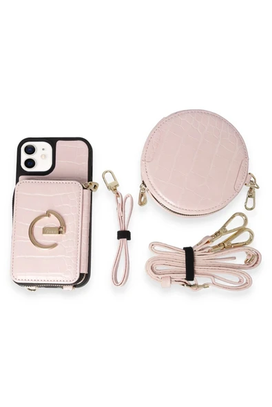 iPhone 11 Kılıf Ermes Kapak - Pembe ürün görseli