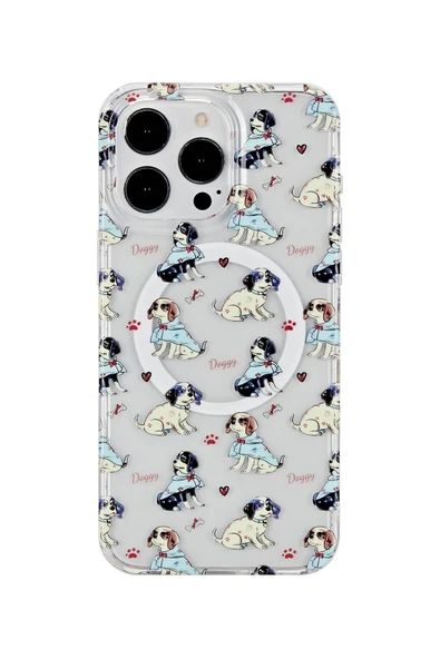 iPhone 15 Pro Max Tanya Magsafe Kapak - Desen 3 ürün görseli