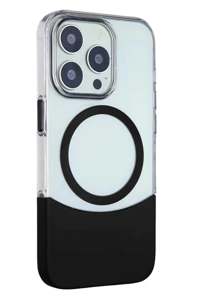 iPhone 15 Pro Max PC Suit Magsafe Kapak - Siyah ürün görseli