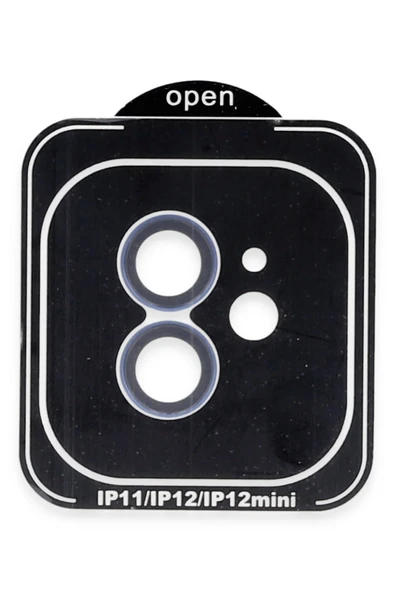 iPhone 11 PVD Metal Kamera Lens - Mavi ürün görseli