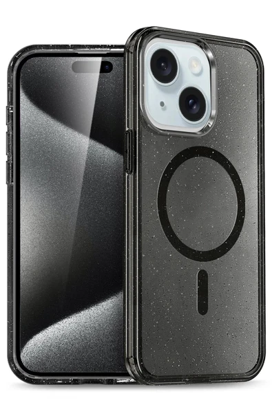 Apple iPhone 14 Star Magsafe Kapak - Siyah ürün görseli
