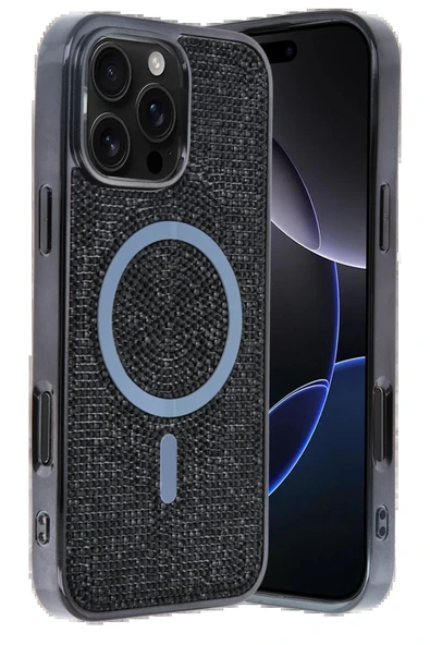 Apple iPhone 16 Pro Helen Magsafe Kapak - Siyah ürün görseli