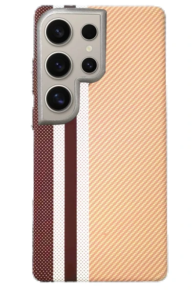 Samsung Galaxy S24 Ultra Besa Magsafe Kapak - Krem - Resim 2