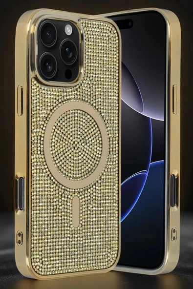 Apple iPhone 16 Pro Helen Magsafe Kapak - Siyah - Resim 2