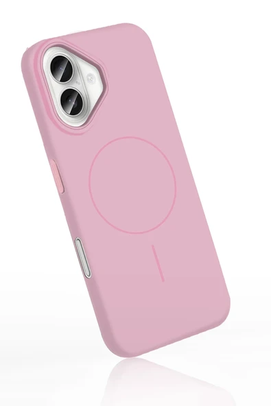 iPhone 16 Broş Magsafe Kapak - Siyah - Resim 3