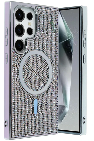 Samsung Galaxy S25 Ultra Helen Magsafe Kapak - Rainbow - Resim 3