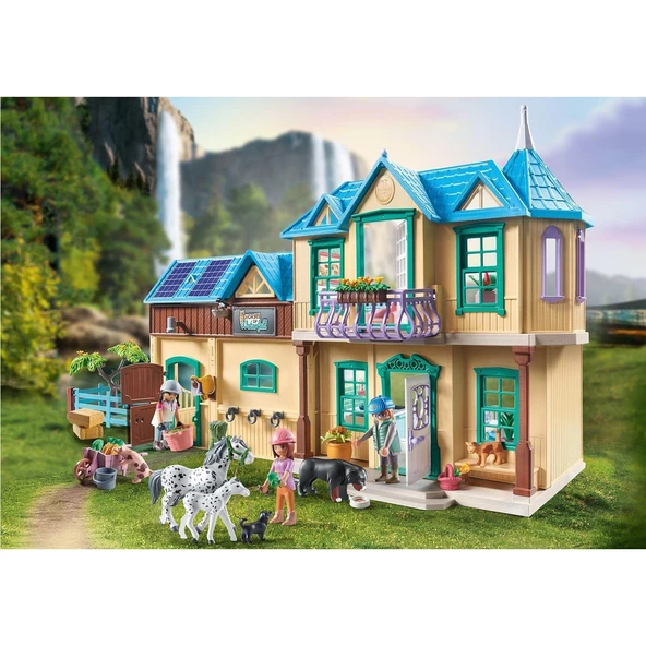 Orjinal Playmobil Büyülü Şelale Atları ve Çiftliği Playmobil 71351 - 4