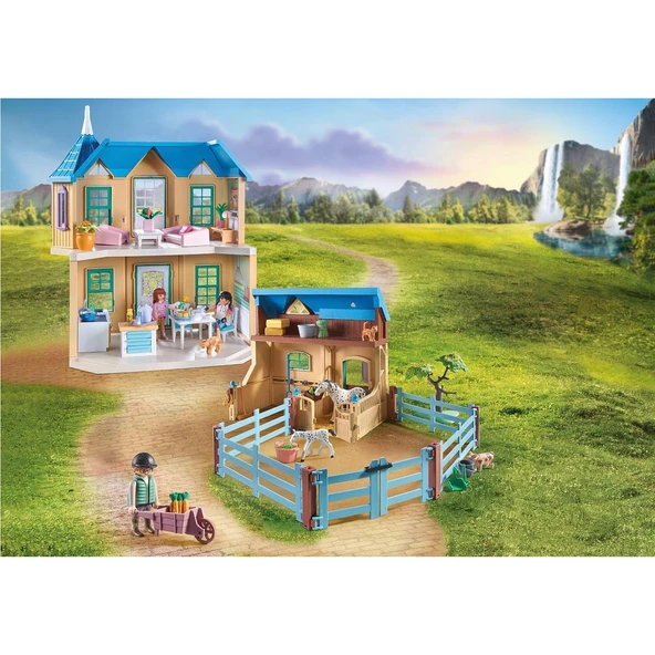 Orjinal Playmobil Büyülü Şelale Atları ve Çiftliği Playmobil 71351 - 5
