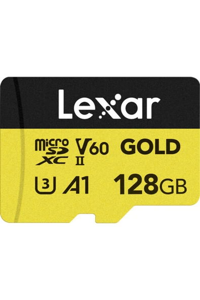 Professional 128gb 280 Mb/s Gold Micro Sd Hafıza Kartı