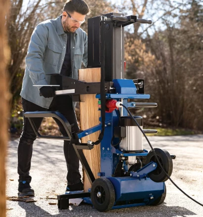 Scheppach Compact 15T Dikey Kütük Yarma Makinesi - Resim 2