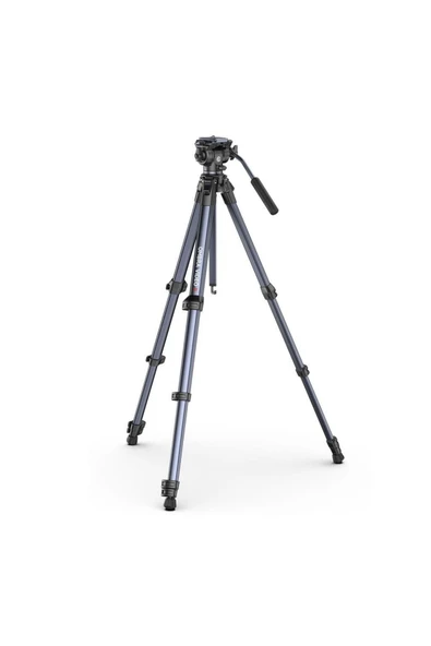 Ombra Video II Seyahat Video Tripodu T154 - Siyah - Resim 3