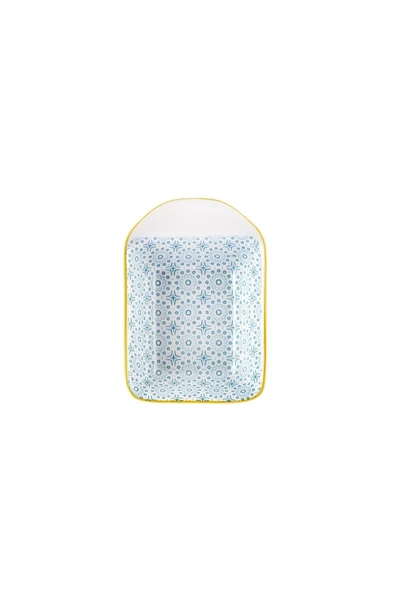 Floral Mavi Rectangle Çerezlik/sosluk 10 Cm ürün görseli 1