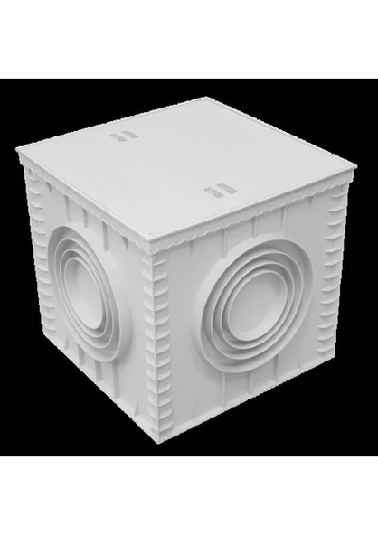 Luxwares 70X70 Düz Kapaklı Plastik Rögar (Menhol) Kutusu ürün görseli