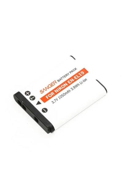 En-el19 Nikon Uyumlu Fotoğraf Makinesi Batarya - 3