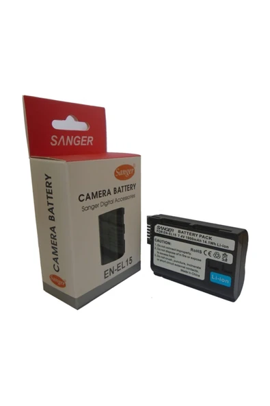 En-el15, Nikon D7500, D7200, D7100, D800, D810, D750, D610 Dslr Bataryası, Pil ürün görseli 1
