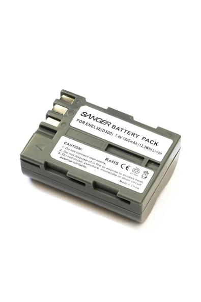 EN-EL3, Nikon D90, D200, D300, D300s, D700 Bataryası, Nikon El3 Pil - Resim 3