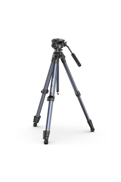 Ombra Video II Seyahat Video Tripodu T154 - Siyah - Resim 2