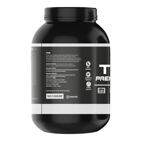 Titan Premium Gainer 3000Gr-Bisküvi-Aroma - 2