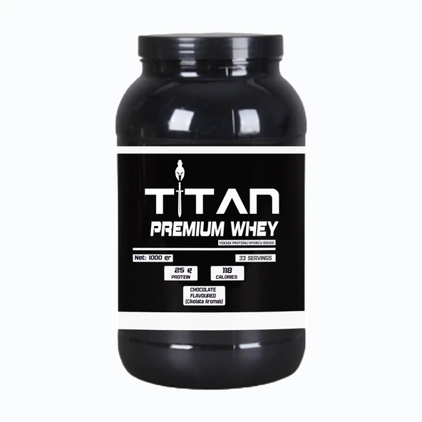 Titan Premium Whey Protein 1000 Gr-Çikolata-Aroma