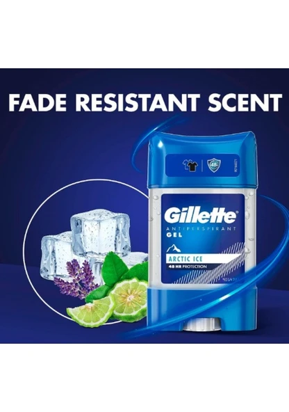 Gillette High Performance Arctic Ice 70 ml Erkek Stick Deodorant - 2