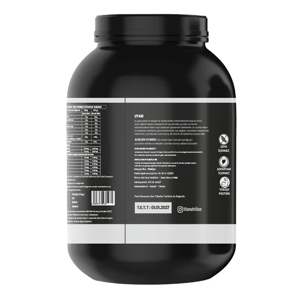 Titan Premium Whey Protein Tozu 1820g-Bisküvi-Aroma - 3