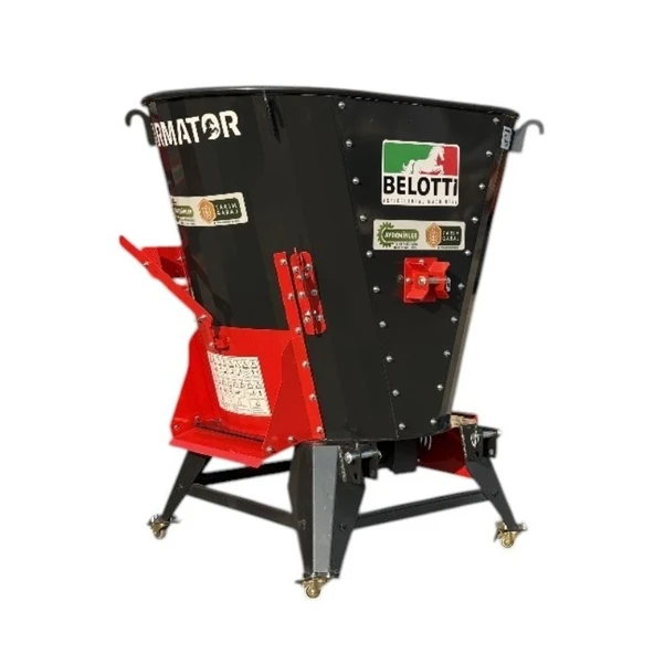 Belotti Karmator Elektrikli Yem Karma Makinesi 220 Volt-1 m³ - 1