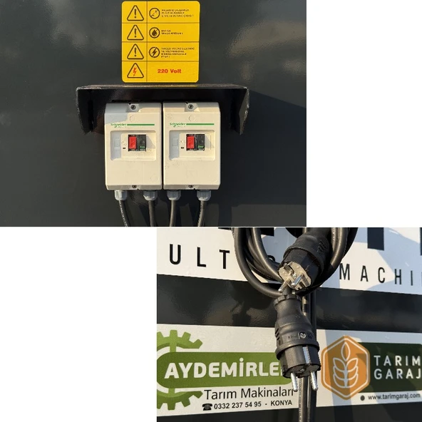 Belotti Karmator Elektrikli Yem Karma Makinesi 220 Volt-2 m³ - Resim 7