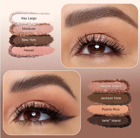 Tarte Trippinwithtarte Amazonian Clay Palette - Göz Farı Paleti - Resim 4