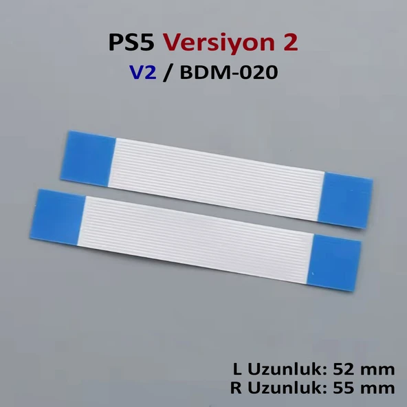 PS5 L1 L2 R1 R2 Motor Flex Kablo Seti V2 Uyumlu BDM-020 Yedek Parça ürün görseli