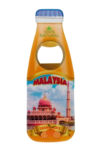 Malezya Temalı Magnet Şişe Açacak - Resim 3