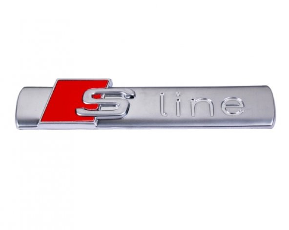 VEGALED AUDI S-Line Çamurluk Logosu Arma Amblem 2 Adet AUDİ - 1