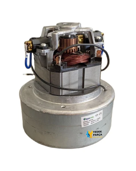 Nilfisk Uyumlu GD 930 Elektrikli Süpürge Motoru Çift Fan ürün görseli