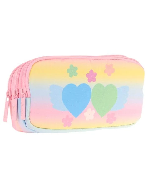 Kaukko Kids 3 Bölmeli Kalem Çantası Magic Wing L8213