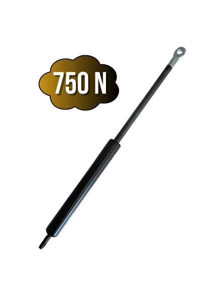 Yatak Makası Pistonu Baza Açılır Makası Pistonu(750N PİSTON)(TEK KİŞİLİK)(SİYAH) Siyah SİYAH - 2 ADET - Resim 2