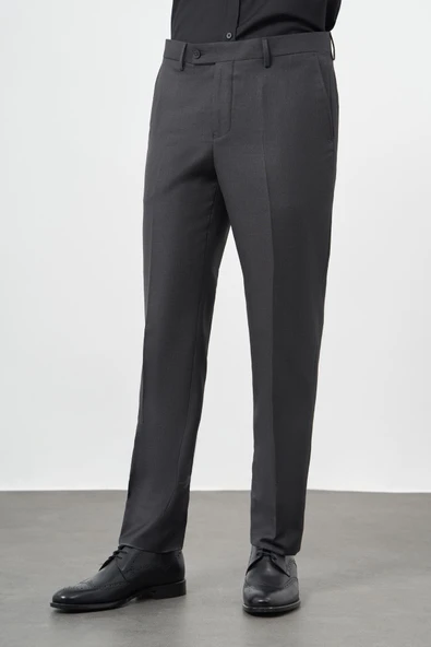 Açık Füme Yandan Cepli Comfort Fit Classic Pantolon 1003245157 - Resim 2