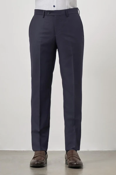 Lacivert Yandan Cepli Slim Fit Classic Pantolon 1003245152 ürün görseli