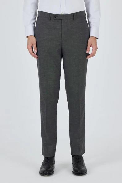 Siyah Esnek Yandan Cepli Comfort Fit Classic Pantolon 1003250151 ürün görseli