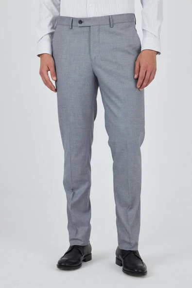 Koyu Mavi Esnek Yandan Cepli Comfort Fit Classic Pantolon 1003250151 ürün görseli