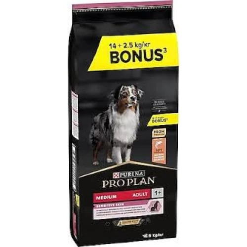 Pro Plan Medium Somonlu 14 Kg + 2.5 Kg Orta Irk Yetişkin Köpek Maması ürün görseli