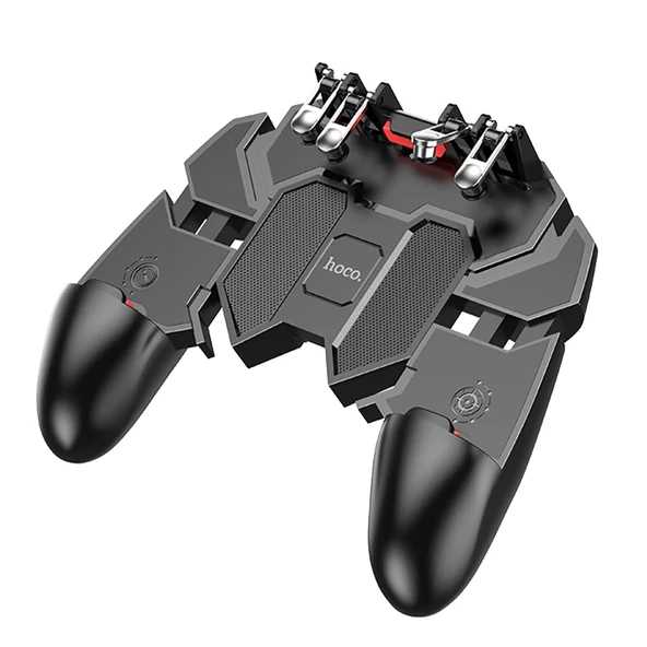 Hoco GM7 Eagle 6 Parmak Kontrollü Mobil Oyun Kolu - Siyah