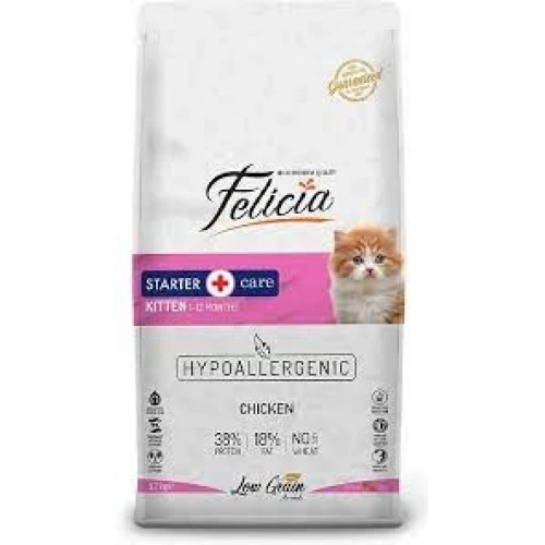 Felicia Hypoallergenic Tavuklu Düşük Tahıllı Yavru Kedi Maması 2 Kg ürün görseli